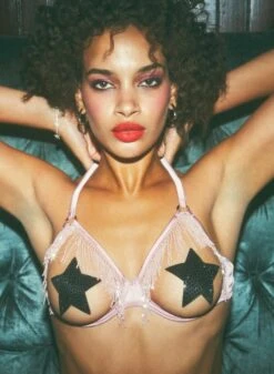 Fleur Du Mal Beaded Fringe Ouvert Bra -Luxury Bra Store 006 GA 241008 0273web