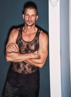 Fleur Du Mal Unisex Bouquet Lace Tank