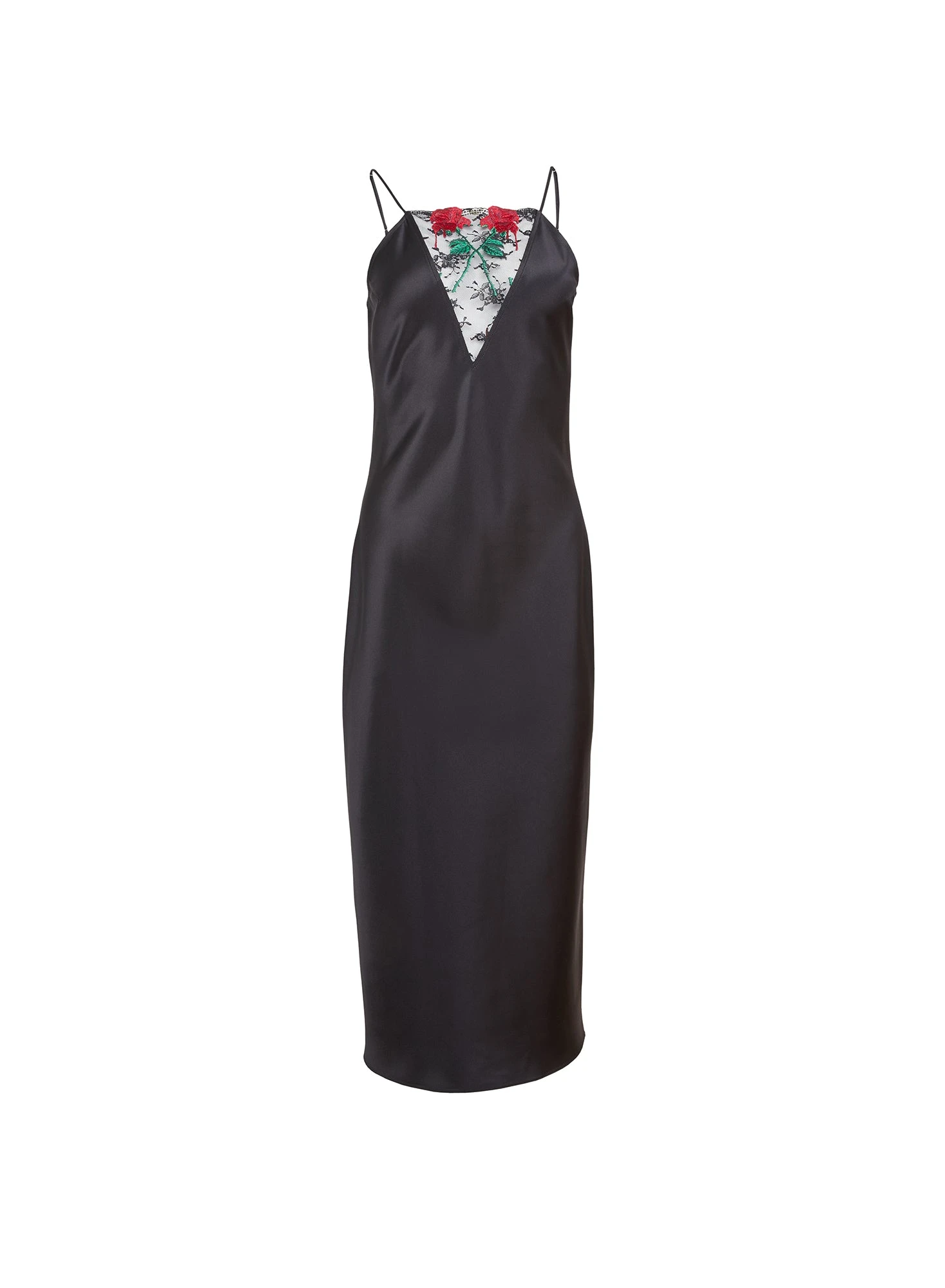Fleur Du Mal Vampire Rose Embroidery Slip Dress 6 Fleur Du Mal Vampire Rose Embroidery Slip Dress - Image 4