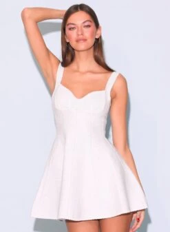 Fleur Du Mal Brigette Flared Dress 19 Fleur Du Mal Brigette Flared Dress -Luxury Bra Store BrigetteFlaredDress1