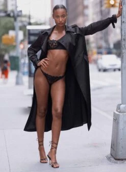 Fleur Du Mal Eco Luxe Trench Coat