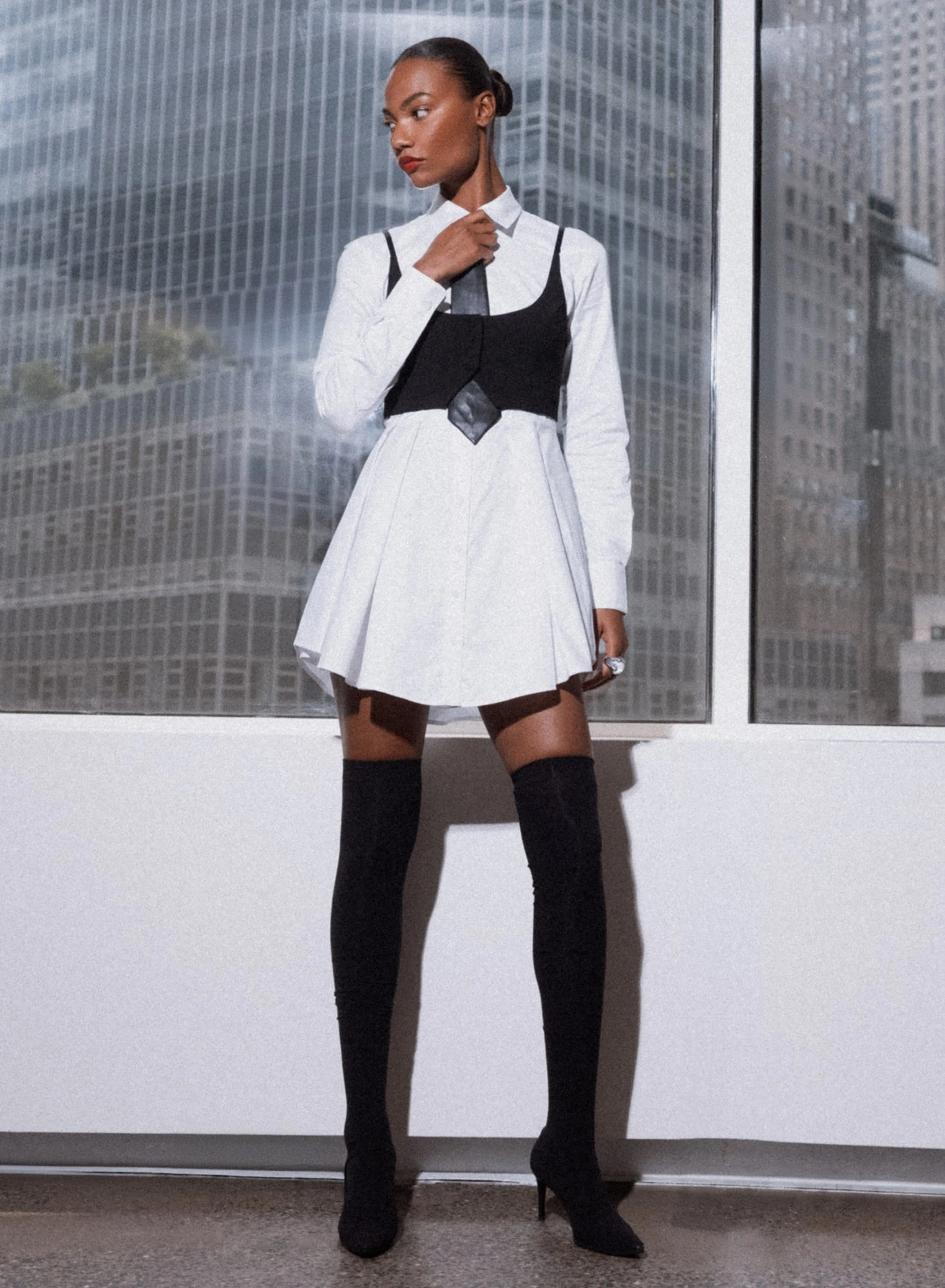 Fleur Du Mal Zoe Shirt Dress 7 Fleur Du Mal Zoe Shirt Dress - Image 5