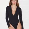 Fleur Du Mal Margo Lace Long Sleeve Bodysuit 1 Fleur Du Mal Margo Lace Long Sleeve Bodysuit -Luxury Bra Store FDM 011222 1 5777full