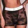 Fleur Du Mal Bouquet Lace Boxer Brief 2 Fleur Du Mal Bouquet Lace Boxer Brief -Luxury Bra Store FDM 012424 6653 full