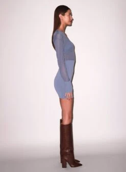 Fleur Du Mal Kate Mini Dress 11 Fleur Du Mal Kate Mini Dress -Luxury Bra Store FDM 012724 14135 full