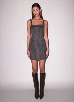 Fleur Du Mal Maxwell Mini Dress -Luxury Bra Store FDM 012724 15484 full