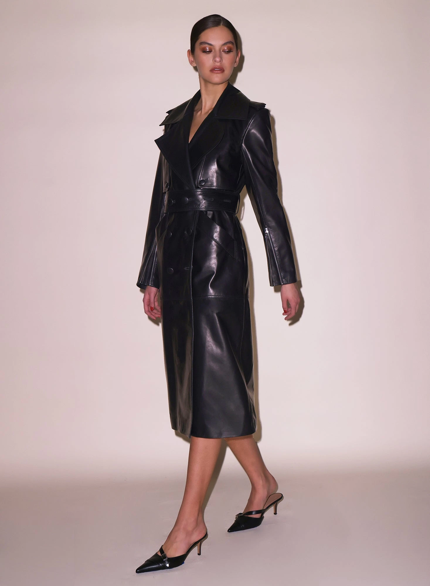 Fleur Du Mal Moto Leather Trench Coat 8 Fleur Du Mal Moto Leather Trench Coat - Image 6