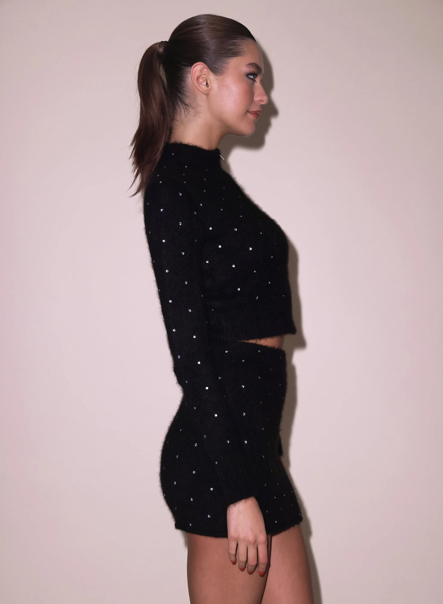 Fleur Du Mal Cashmere Mini Skirt 6 Fleur Du Mal Cashmere Mini Skirt - Image 4