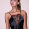 Fleur Du Mal Vampire Rose Embroidery Slip Dress 1 Fleur Du Mal Vampire Rose Embroidery Slip Dress -Luxury Bra Store FDM 040524 27741 2 full