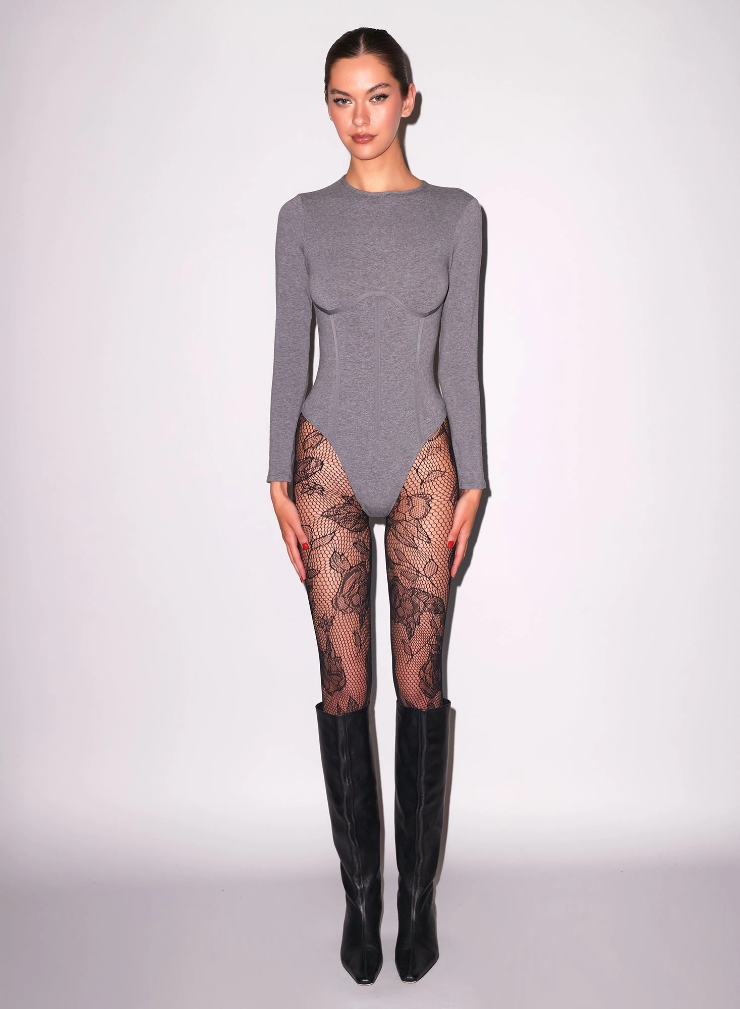 Fleur Du Mal Organic Cotton Long Sleeve T-Shirt Bodysuit 6 Fleur Du Mal Organic Cotton Long Sleeve T-Shirt Bodysuit - Image 4