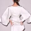 Fleur Du Mal Bride Embroidered Angel Sleeve Robe -Luxury Bra Store FDM 041125 6846 full