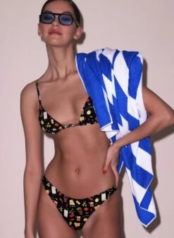 Fleur Du Mal High Leg Bikini Bottom