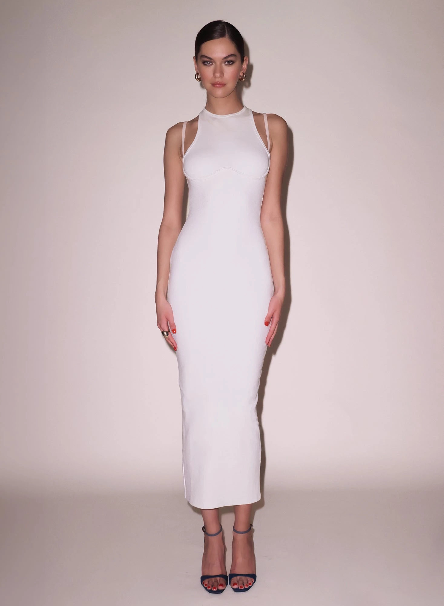 Fleur Du Mal Strappy Ribbed Maxi Dress 3 Fleur Du Mal Strappy Ribbed Maxi Dress