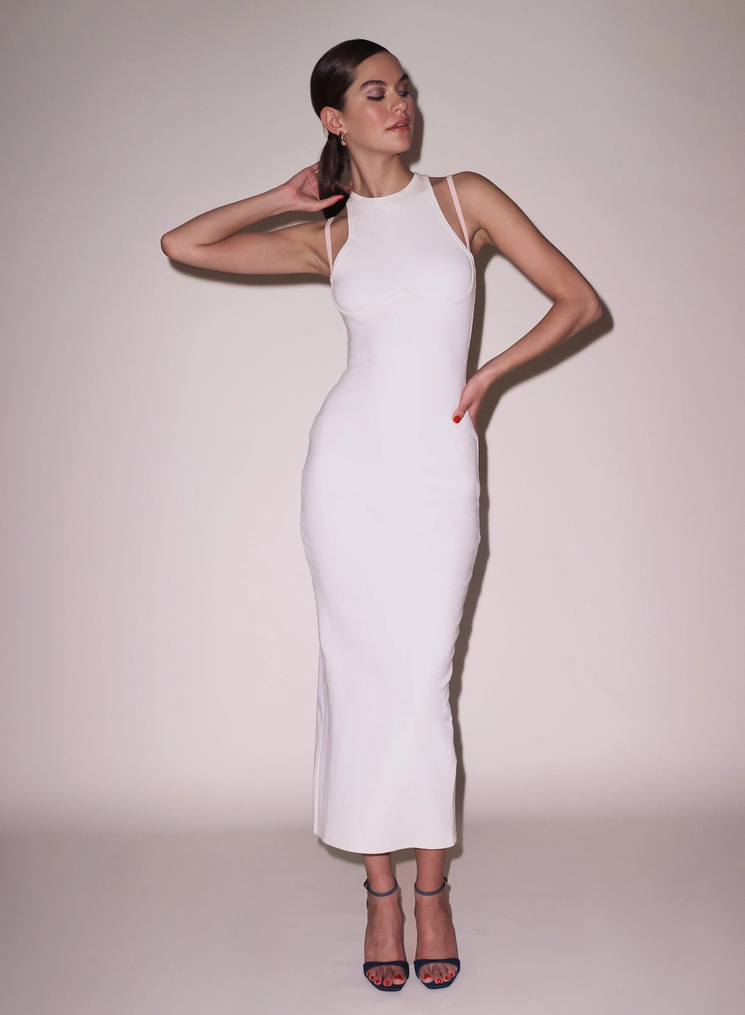 Fleur Du Mal Strappy Ribbed Maxi Dress 5 Fleur Du Mal Strappy Ribbed Maxi Dress - Image 3