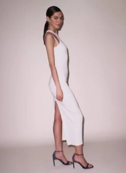 Fleur Du Mal Strappy Ribbed Maxi Dress 17 Fleur Du Mal Strappy Ribbed Maxi Dress -Luxury Bra Store FDM 051624 40150 full