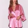 Fleur Du Mal Angel Sleeve Robe 1 Fleur Du Mal Angel Sleeve Robe -Luxury Bra Store FDM 071025 27797full