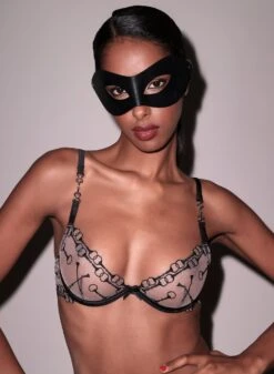 Fleur Du Mal Leather Eye Mask -Luxury Bra Store FDM 072524 55558 2full