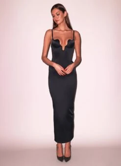 Fleur Du Mal Seduce-U Plunge Dress 13 Fleur Du Mal Seduce-U Plunge Dress -Luxury Bra Store FDM 102524 89925 full