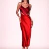 Fleur Du Mal Scarlet Slip Dress 2 Fleur Du Mal Scarlet Slip Dress -Luxury Bra Store FDM 102524 91172 full