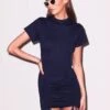 Fleur Du Mal Riley T-Shirt Dress -Luxury Bra Store FDM 111824 104047full
