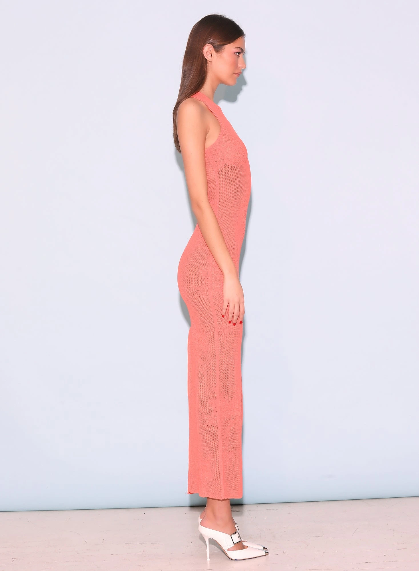 Fleur Du Mal Lace Pointelle Maxi Dress 8 Fleur Du Mal Lace Pointelle Maxi Dress - Image 6