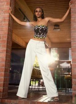 Fleur Du Mal Satin Trouser