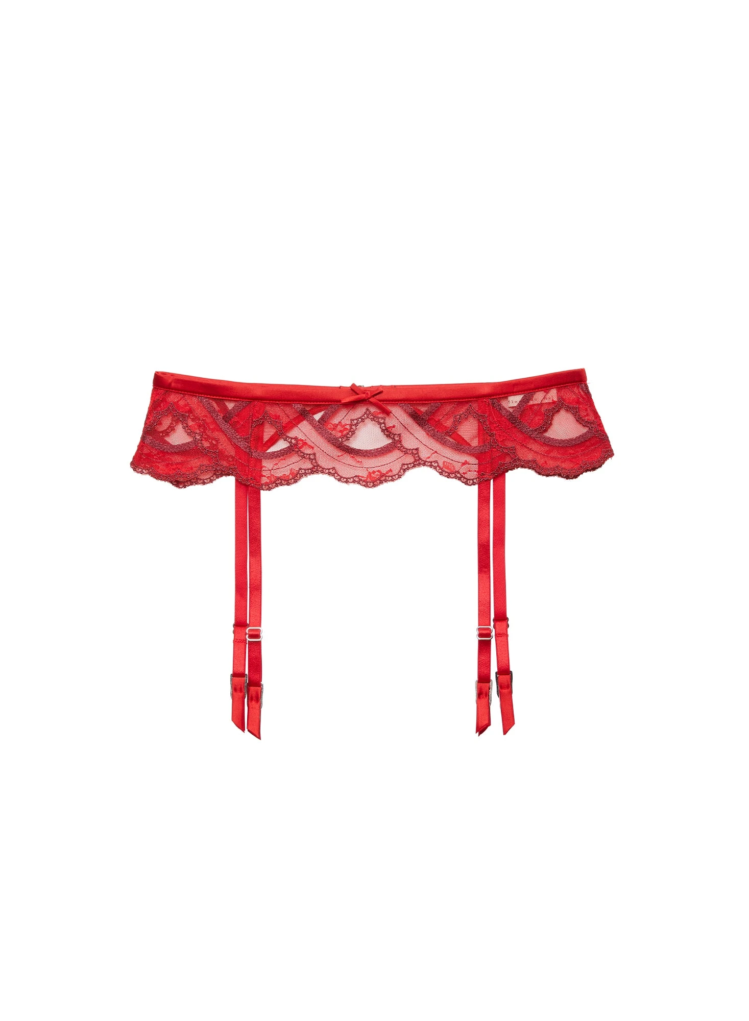 Fleur Du Mal Hendrix Embroidery Garter Belt 4 Fleur Du Mal Hendrix Embroidery Garter Belt - Image 2