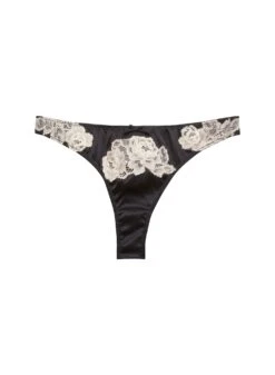 Fleur Du Mal Juliet Lace Thong 12 Fleur Du Mal Juliet Lace Thong -Luxury Bra Store JulietLaceThong flat