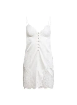 Fleur Du Mal Cléo Silk Mini Slip 13 Fleur Du Mal Cléo Silk Mini Slip -Luxury Bra Store LaceAppliqueMiniSilkSlip