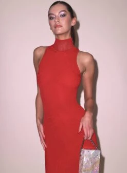 Fleur Du Mal Lace Pointelle Racer Dress