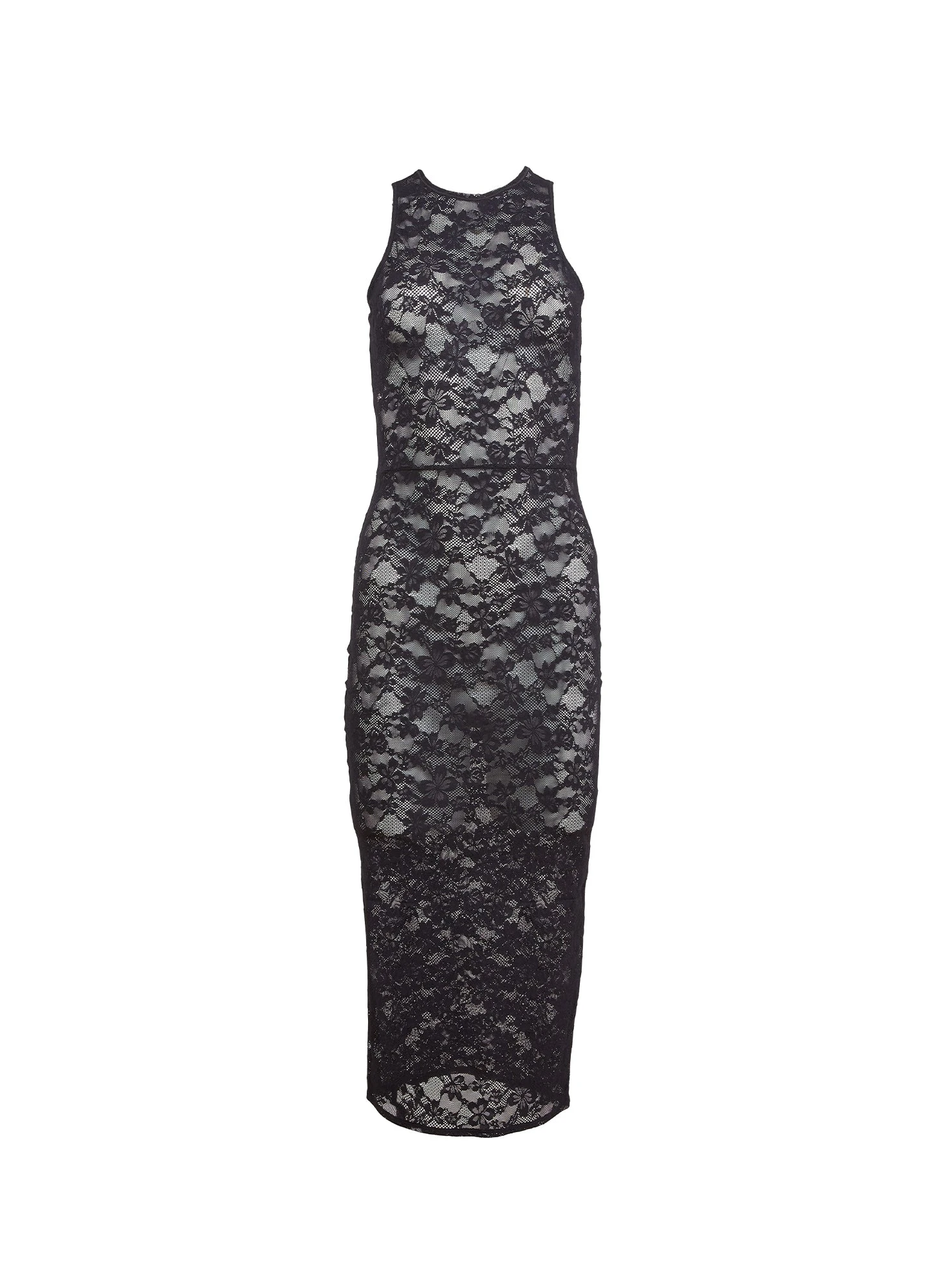 Fleur Du Mal Le Stretch Lace Racer Tank Dress 7 Fleur Du Mal Le Stretch Lace Racer Tank Dress - Image 5