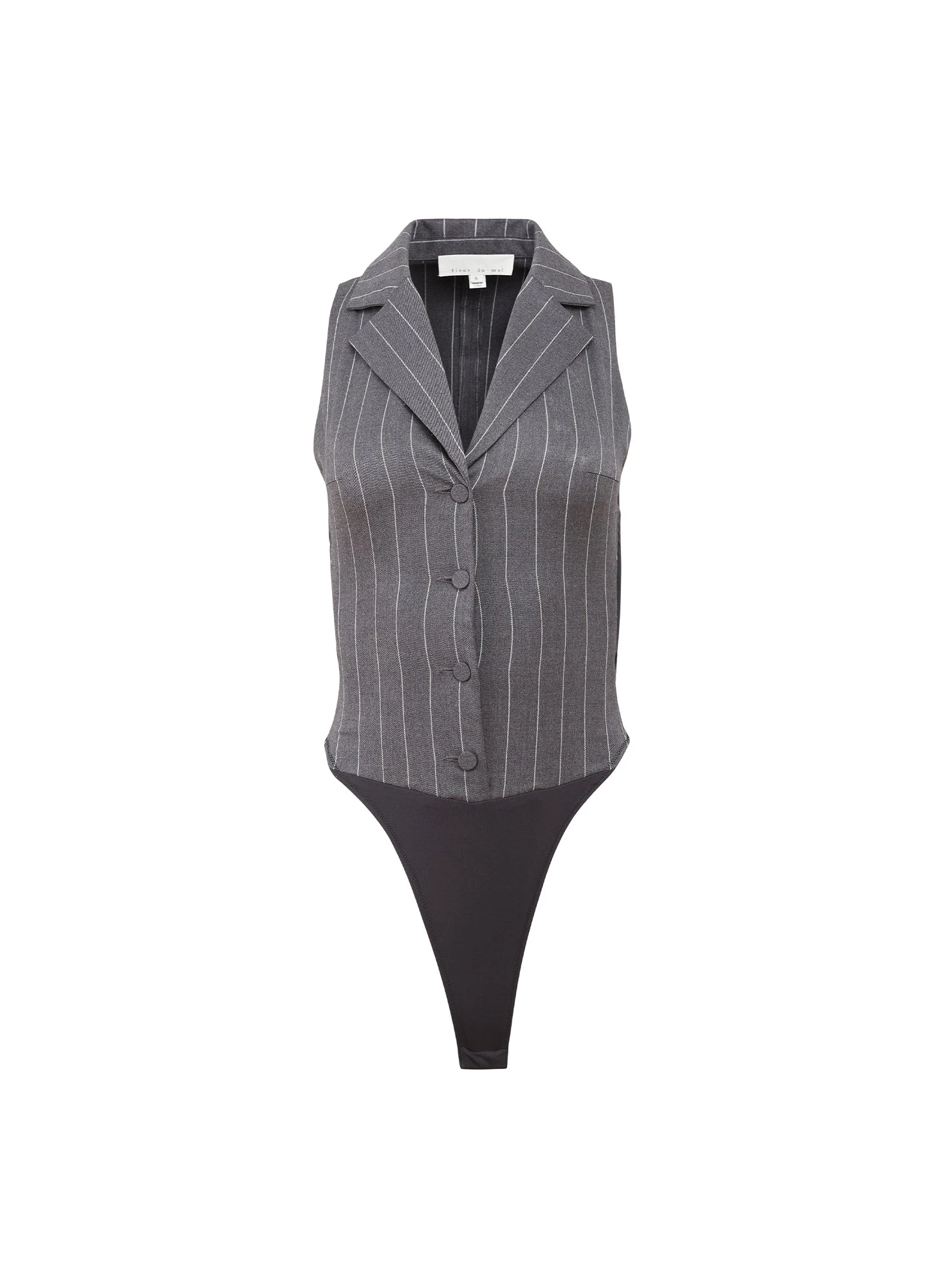Fleur Du Mal Maxwell Vest Bodysuit 5 Fleur Du Mal Maxwell Vest Bodysuit - Image 3