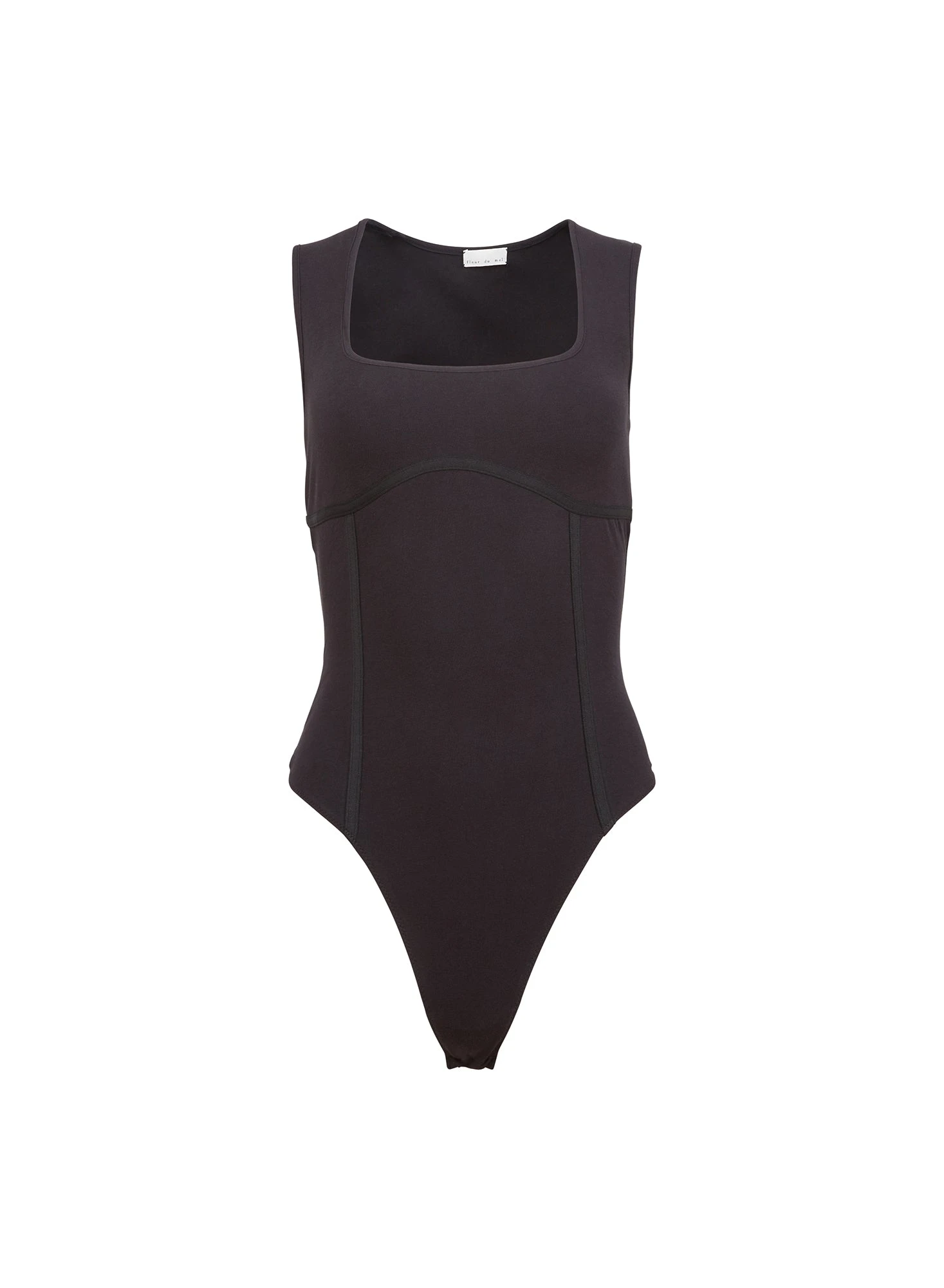 Fleur Du Mal Organic Cotton Scoop Neck Bodysuit 5 Fleur Du Mal Organic Cotton Scoop Neck Bodysuit - Image 3