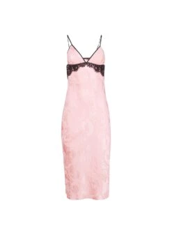 Fleur Du Mal Butterfly Jacquard Slip Dress 13 Fleur Du Mal Butterfly Jacquard Slip Dress -Luxury Bra Store PaisleyJacquard LaceTriangleSlipDressFlat