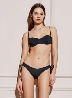 Fleur Du Mal Grommet Balconette Bikini Top
