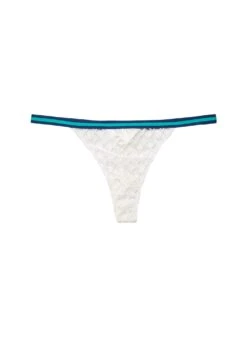 Fleur Du Mal Match Point Thong -Luxury Bra Store SerenaThong flat