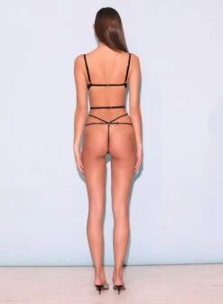 Fleur Du Mal Strappy Bondage Underwire Bodysuit 17 Fleur Du Mal Strappy Bondage Underwire Bodysuit -Luxury Bra Store StrappyBondageUnderwire3