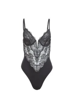 Fleur Du Mal Bianca Lace Bodysuit -Luxury Bra Store bianca bs flat