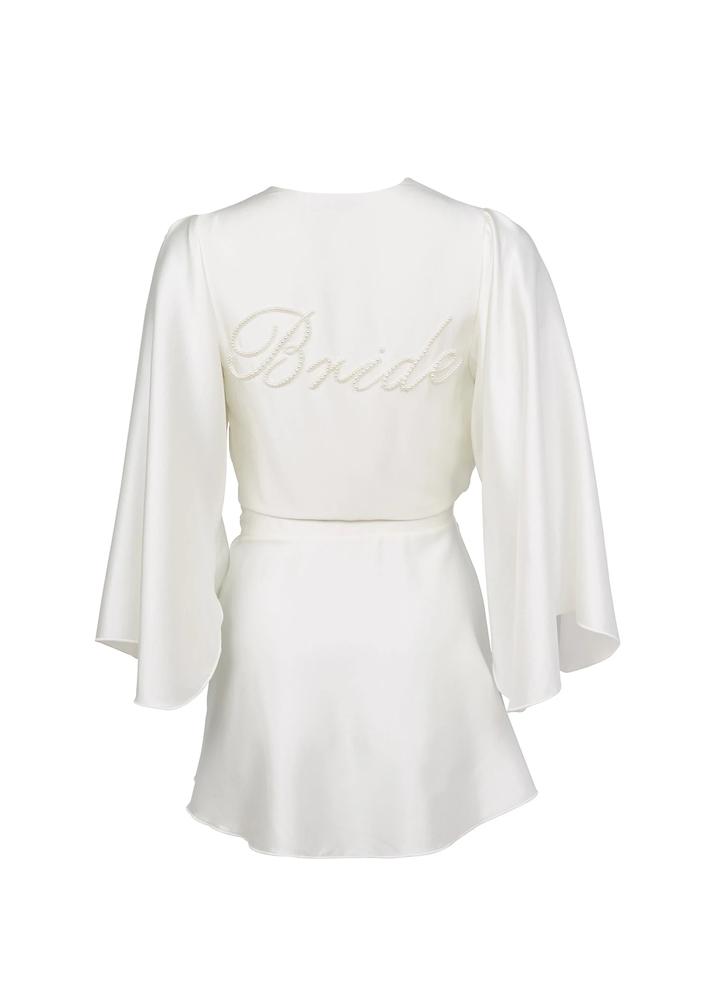 Fleur Du Mal Bride Embroidered Angel Sleeve Robe 5 Fleur Du Mal Bride Embroidered Angel Sleeve Robe - Image 3