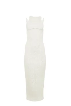 Fleur Du Mal Strappy Ribbed Maxi Dress 15 Fleur Du Mal Strappy Ribbed Maxi Dress -Luxury Bra Store ecru flat 530ccd3f 4df5 429c 8a2e 170f04891f23