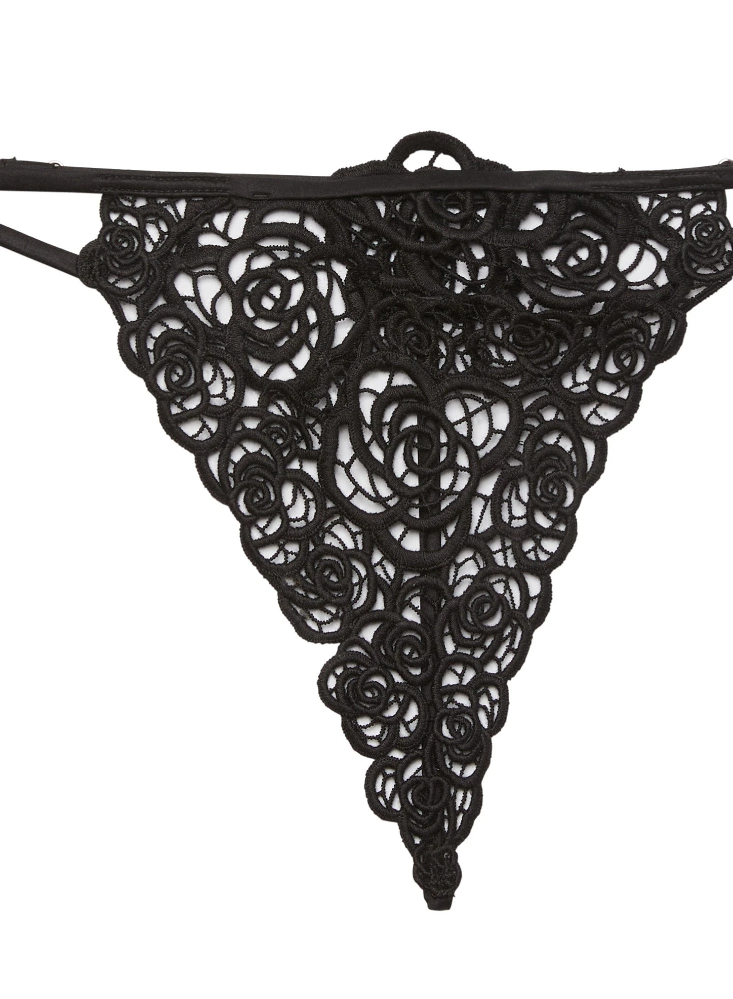 Fleur Du Mal Fleur Guipure V-String 9 Fleur Du Mal Fleur Guipure V-String - Image 7