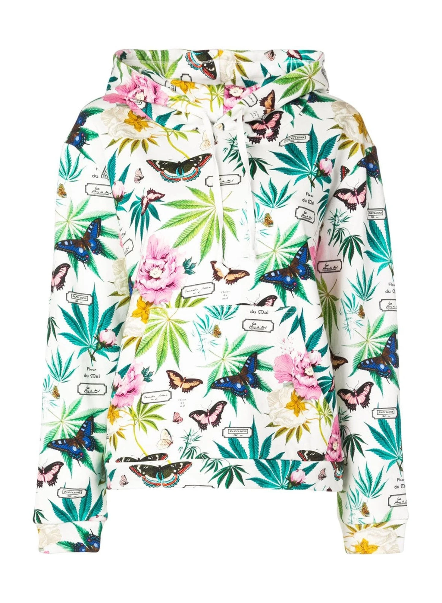 Fleur Du Mal Botanical Hoodie 6 Fleur Du Mal Botanical Hoodie - Image 4
