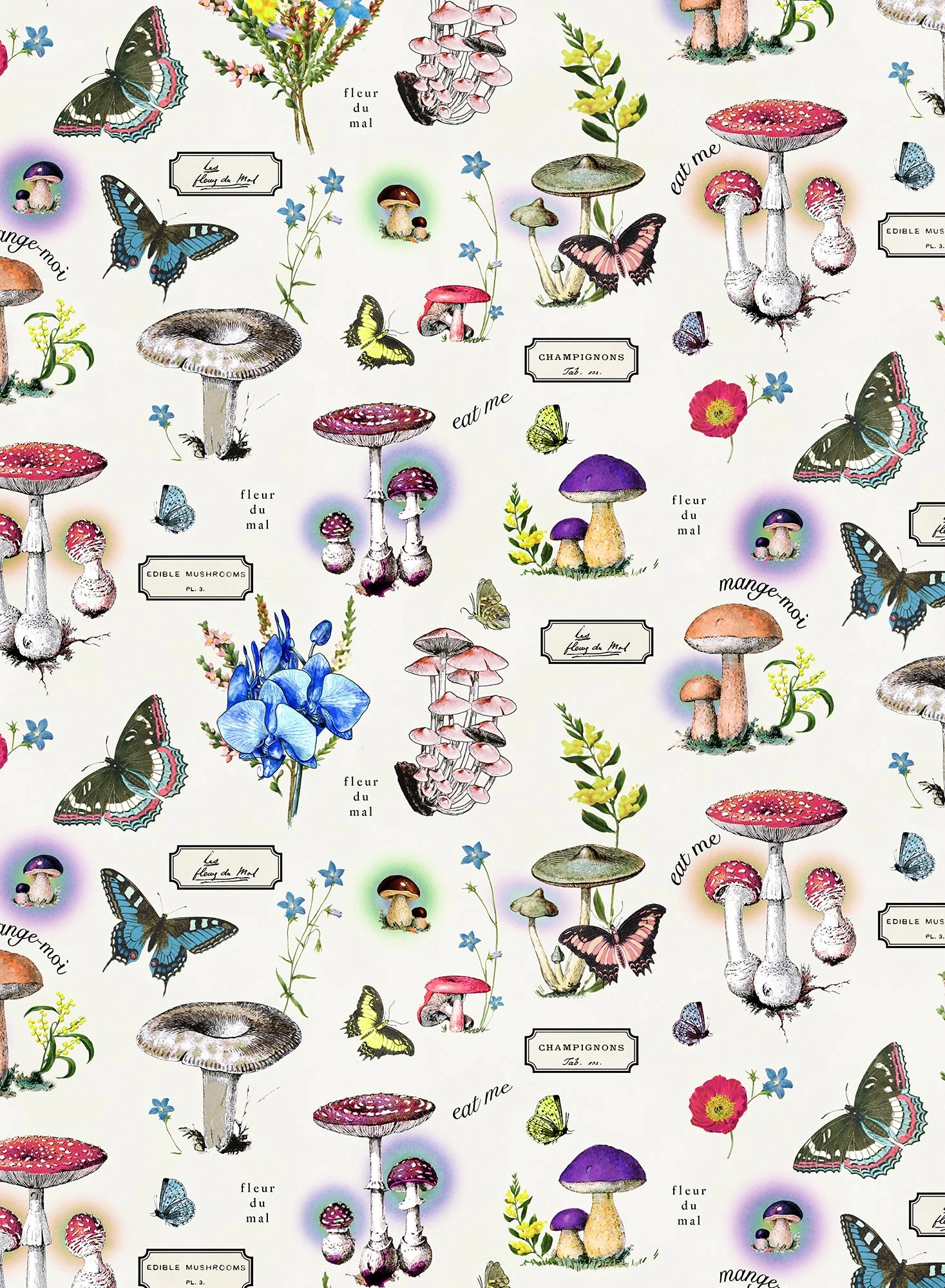 Fleur Du Mal Magical Mushroom Short Sleeve PJ Top 11 Fleur Du Mal Magical Mushroom Short Sleeve PJ Top - Image 9