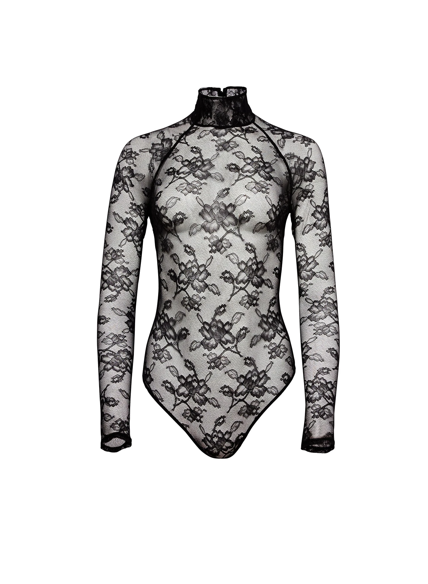 Fleur Du Mal High Neck Lace Bodysuit 3 Fleur Du Mal High Neck Lace Bodysuit - Image 2
