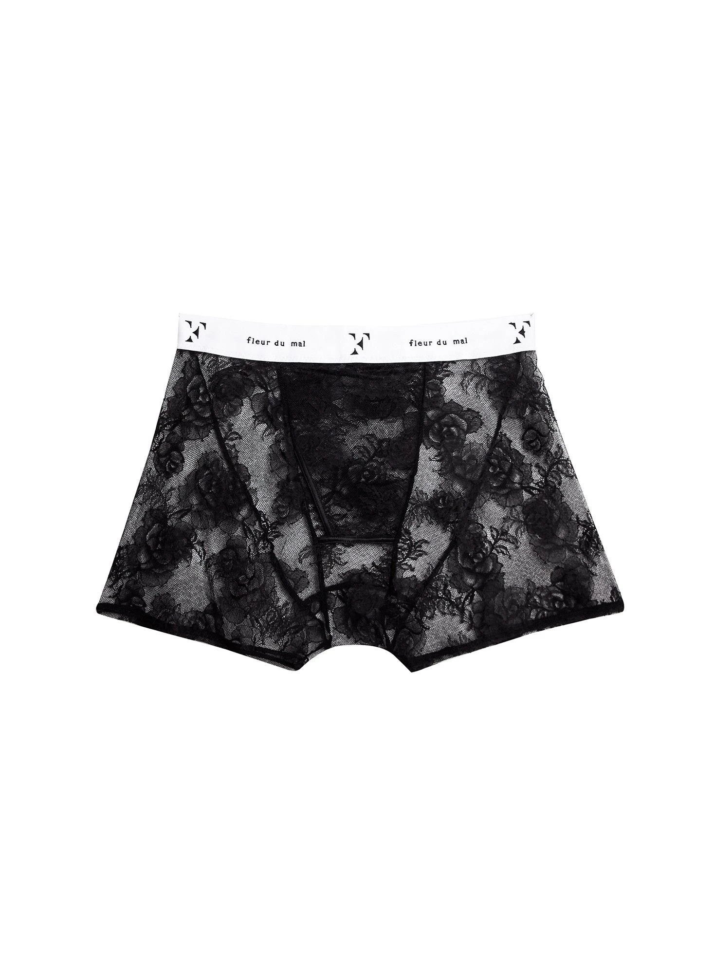 Fleur Du Mal Men's Bouquet Lace Boxer Brief 8 Fleur Du Mal Men's Bouquet Lace Boxer Brief - Image 6