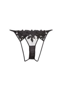Fleur Du Mal Lily Embroidery Ouvert Panty