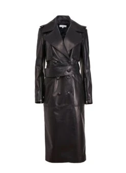 Fleur Du Mal Moto Leather Trench Coat 14 Fleur Du Mal Moto Leather Trench Coat -Luxury Bra Store moto trench flat