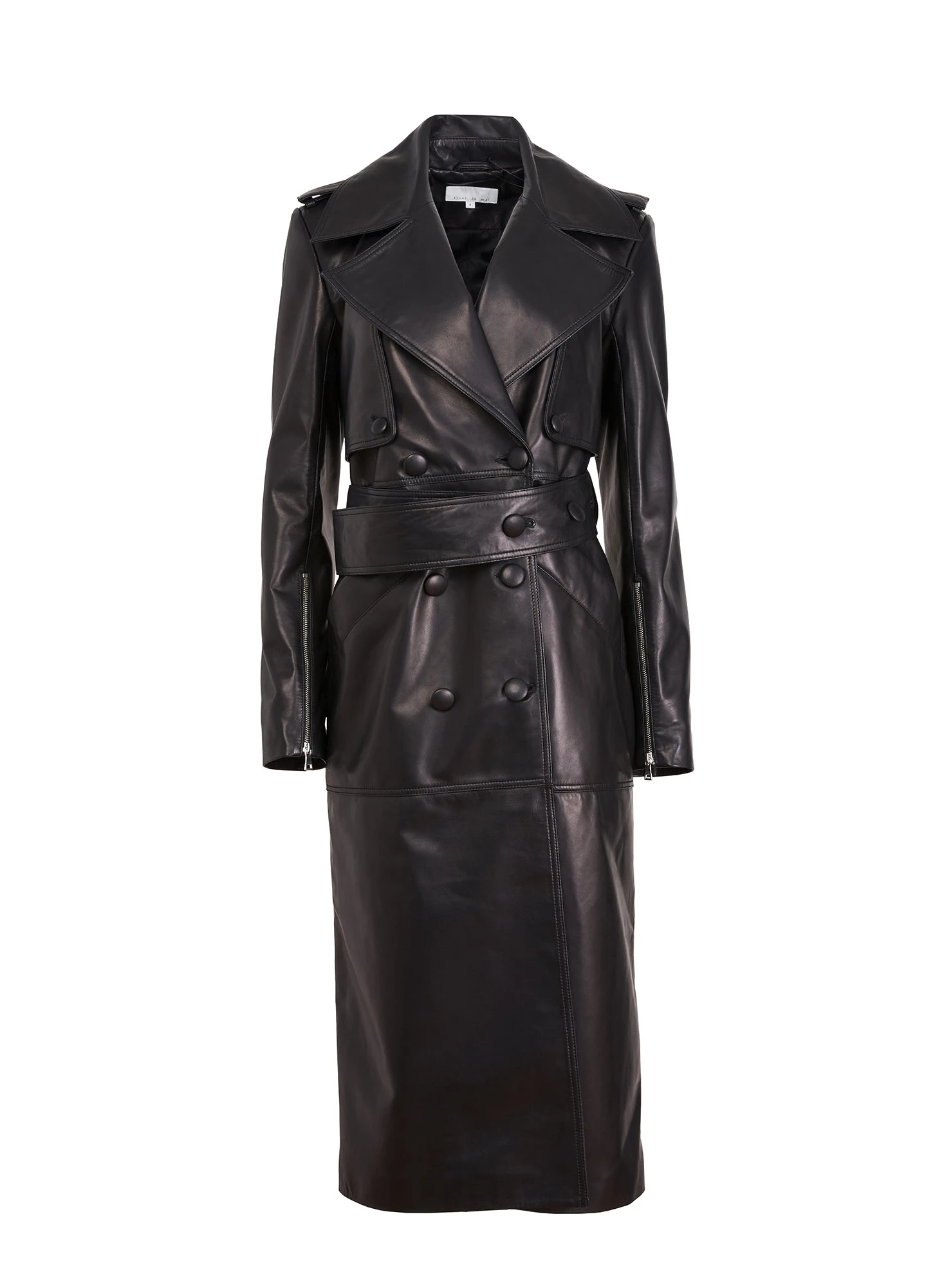 Fleur Du Mal Moto Leather Trench Coat 7 Fleur Du Mal Moto Leather Trench Coat - Image 5