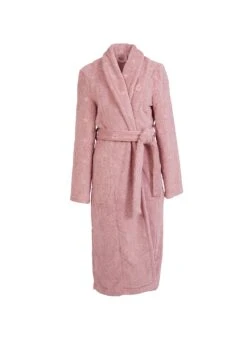 Fleur Du Mal Terrycloth Robe -Luxury Bra Store pinkrobeflat1