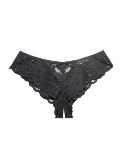 Fleur Du Mal Charlotte Crotchless Panty